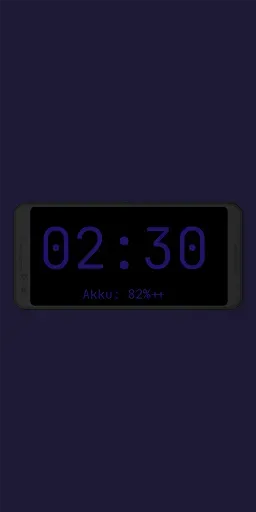 Скриншот 6 — Ночные часы (цифровые часы)