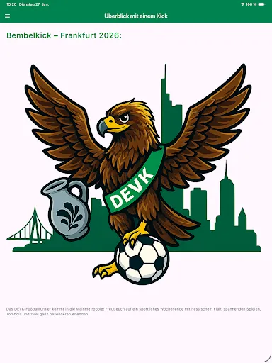Скриншот 8 — DEVK Fußballturnier 2026