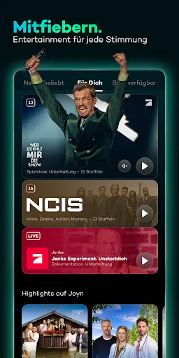 Скриншот 2 — Joyn | deine Streaming App