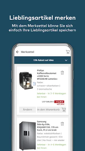 Скриншот 5 — Quelle Technik & Haushalt Shop