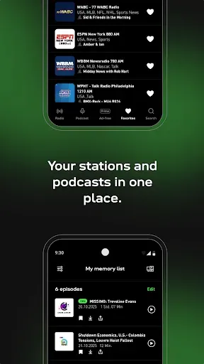Скриншот 4 — radio.net - AM FM Radio Tuner