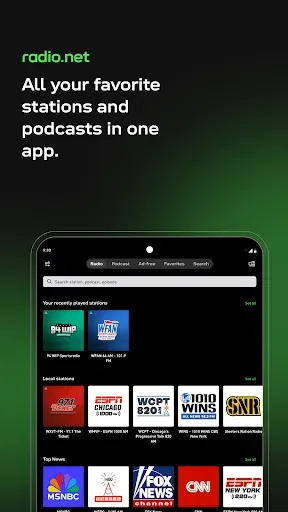 Скриншот 8 — radio.net - AM FM Radio Tuner