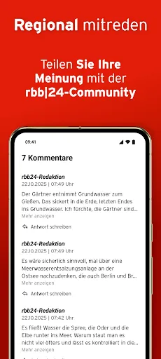 Скриншот 7 — rbb24 – regionale Nachrichten