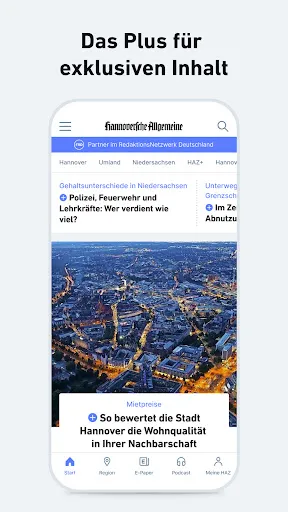 Скриншот 8 — HAZ - Nachrichten und Podcast