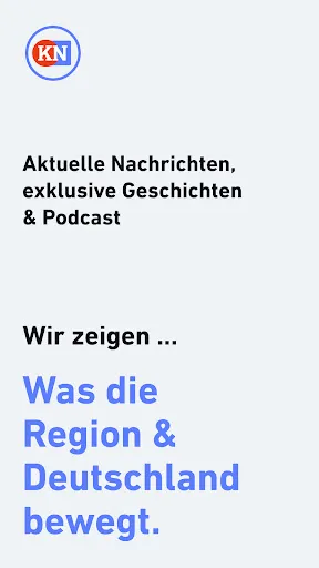 Скриншот 1 — KN - Nachrichten und Podcast