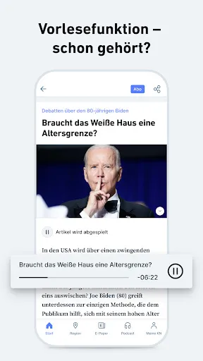 Скриншот 5 — KN - Nachrichten und Podcast