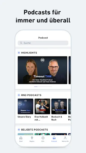 Скриншот 6 — KN - Nachrichten und Podcast