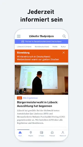 Скриншот 2 — LN - Nachrichten und Podcast