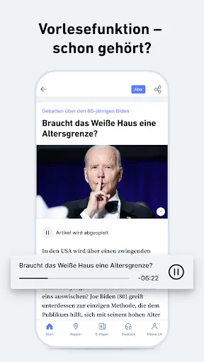 Скриншот 7 — LN - Nachrichten und Podcast