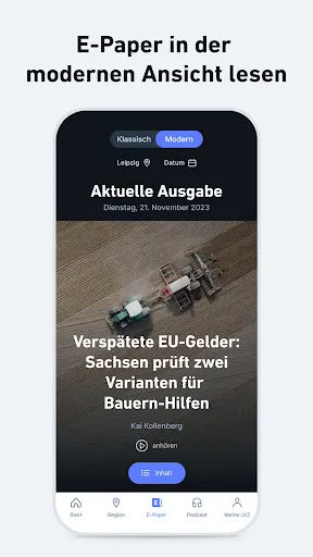 Скриншот 4 — LVZ - Nachrichten und Podcast