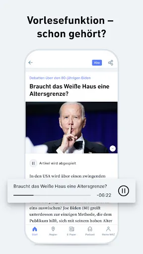 Скриншот 7 — MAZ - Nachrichten und Podcast