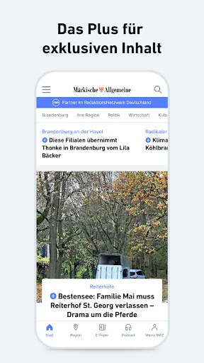 Скриншот 8 — MAZ - Nachrichten und Podcast