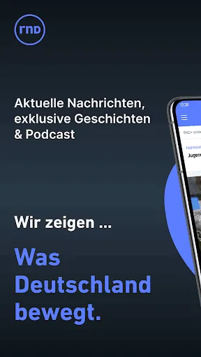 Скриншот 1 — RND - Nachrichten und Podcast