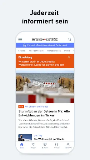 Скриншот 2 — OZ - Nachrichten und Podcast