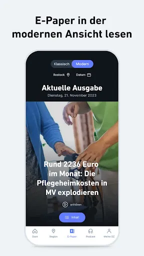Скриншот 4 — OZ - Nachrichten und Podcast