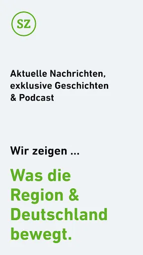 Скриншот 1 — SZ - Nachrichten und Podcast