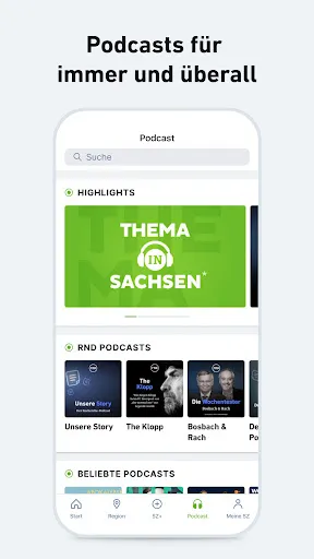 Скриншот 6 — SZ - Nachrichten und Podcast
