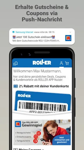 Скриншот 5 — ROLLER - Möbel & Coupons