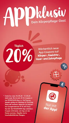 Скриншот 1 — Rossmann - Coupons & Angebote