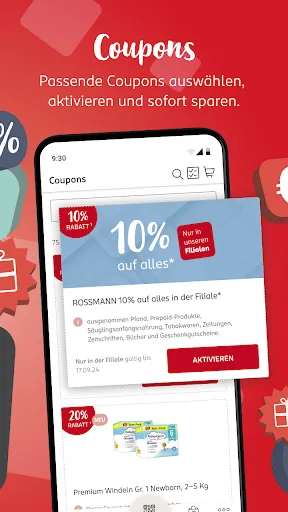 Скриншот 3 — Rossmann - Coupons & Angebote