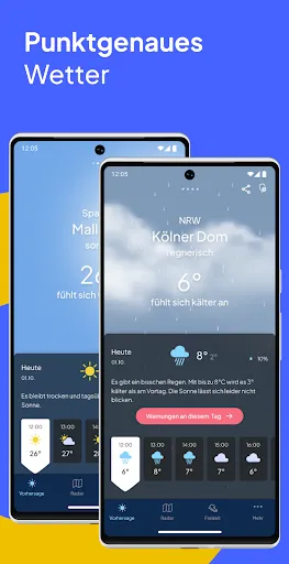 Скриншот 1 — wetter.de Wetter & Regenradar