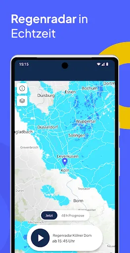 Скриншот 3 — wetter.de Wetter & Regenradar