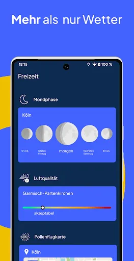 Скриншот 5 — wetter.de Wetter & Regenradar