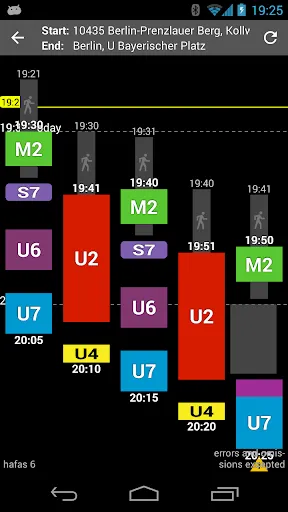 Скриншот 3 — Offi - Journey Planner