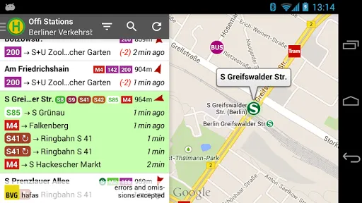 Скриншот 8 — Offi - Journey Planner