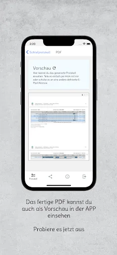 Скриншот 6 — Babyschlaf Protokoll APP