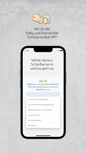 Скриншот 8 — Babyschlaf Protokoll APP