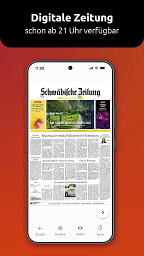 Скриншот 3 — Schwäbische Zeitung & E-Paper