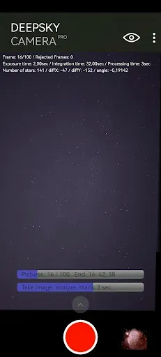 Скриншот 4 — DeepSkyCamera Pro