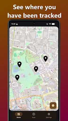 Скриншот 1 — AirGuard - AirTag protection