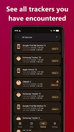 Скриншот 8 — AirGuard - AirTag protection