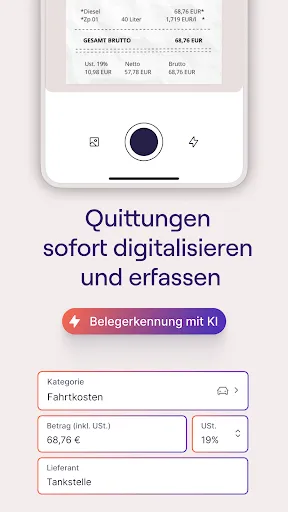 Скриншот 2 — sevdesk Buchhaltung & Rechnung