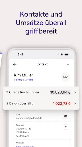 Скриншот 5 — sevdesk Buchhaltung & Rechnung