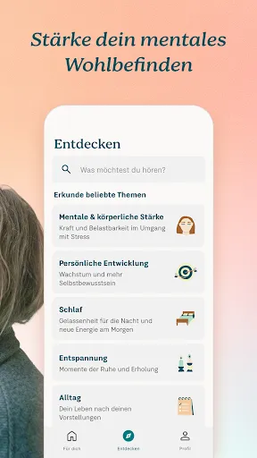 Скриншот 2 — 7Mind Meditation & Achtsamkeit