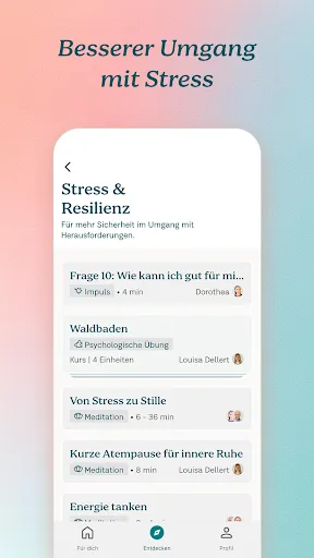 Скриншот 3 — 7Mind Meditation & Achtsamkeit