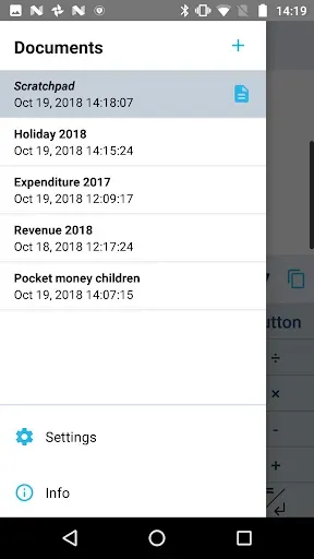 Скриншот 3 — CalcTape Calculator with Tape