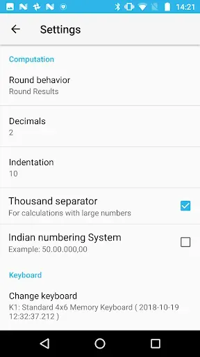 Скриншот 6 — CalcTape Calculator with Tape