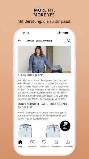 Скриншот 6 — Sheego - Mode in großen Größen