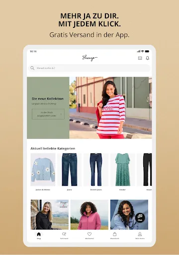 Скриншот 8 — Sheego - Mode in großen Größen