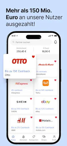 Скриншот 3 — Shoop - Cashback & Gutscheine