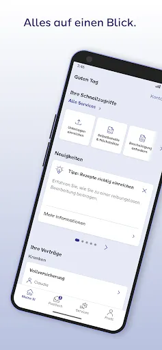 Скриншот 1 — Meine SI Mobile