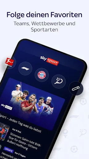 Скриншот 3 — Sky Sport: Fußball News & mehr