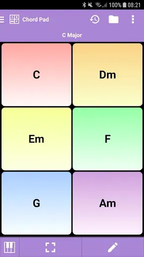 Скриншот 1 — s.mart Chord Pad