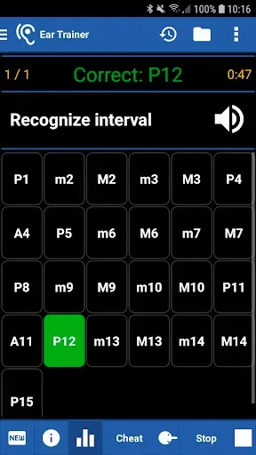Скриншот 3 — s.mart Ear Trainer (Quiz)