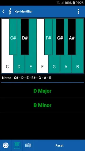 Скриншот 1 — s.mart Song Key Identifier