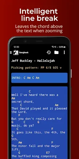 Скриншот 4 — Songbook: Chords, Lyrics, Tabs